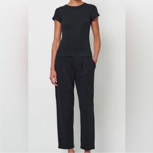 Raquel Allegra Brooke Pant-Black Size Large
